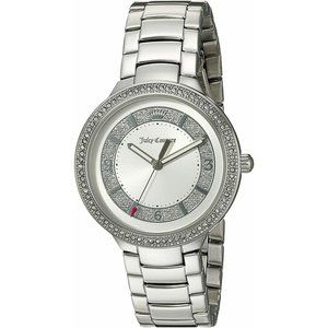 Juicy Couture Women's Silver Plated 36mm Watch